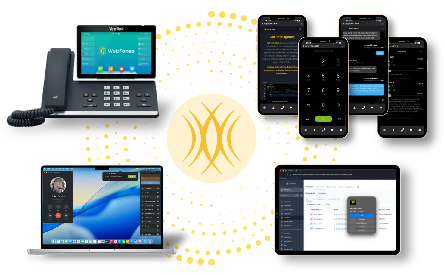 WebFones intelligent communications across all devices